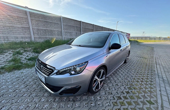 Peugeot 308 cena 47900 przebieg: 191000, rok produkcji 2016 z Skoki małe 79